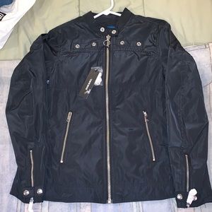 Men’s Diesel Biker jacket size XS DARK BLUE
